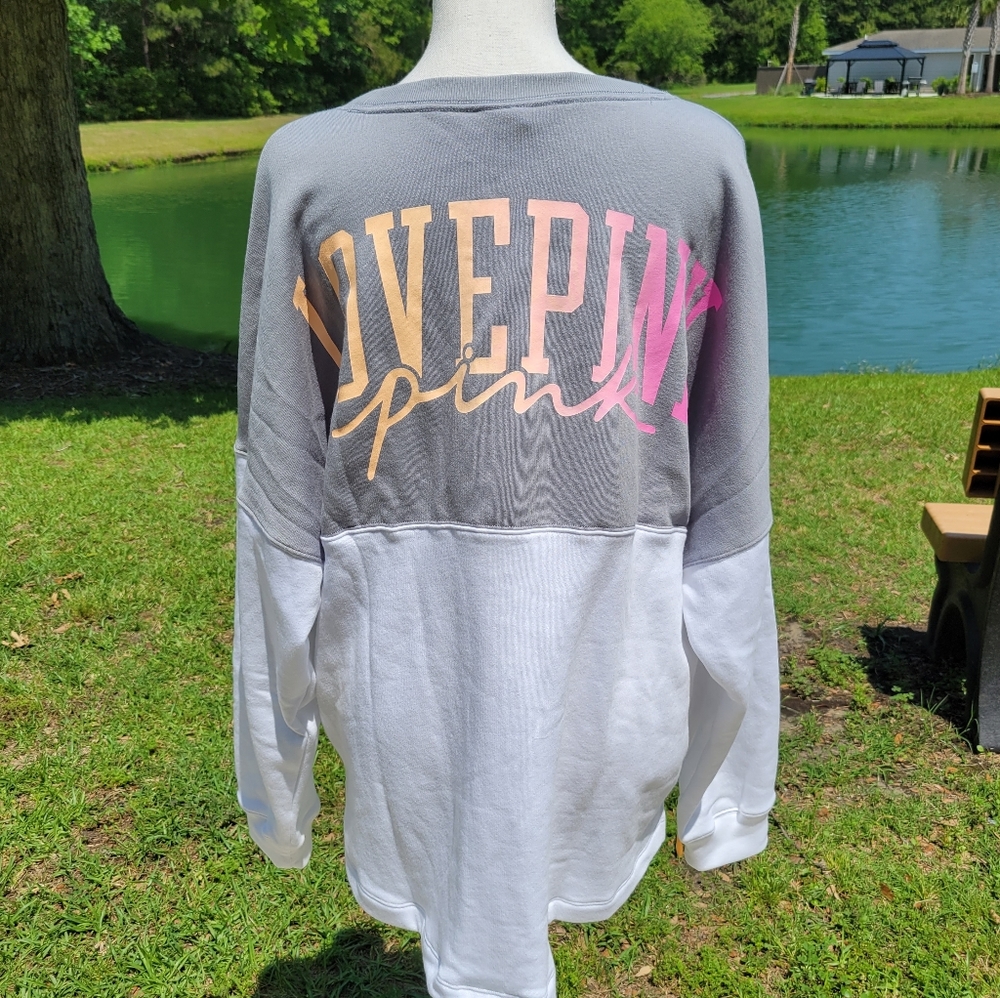 VS PINK VARSITY CREW - Picture 4 of 9